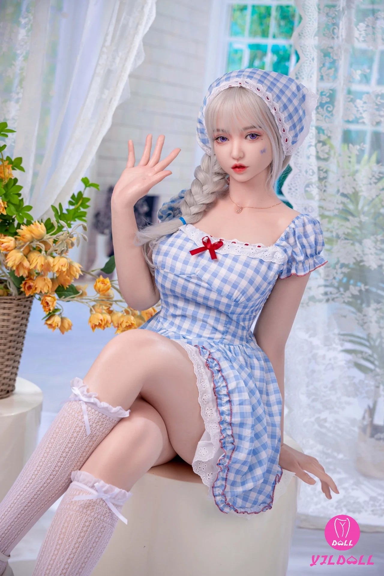 Lv Ling seksnukk (YJL Doll 168cm E-Cup #457 silikoon)