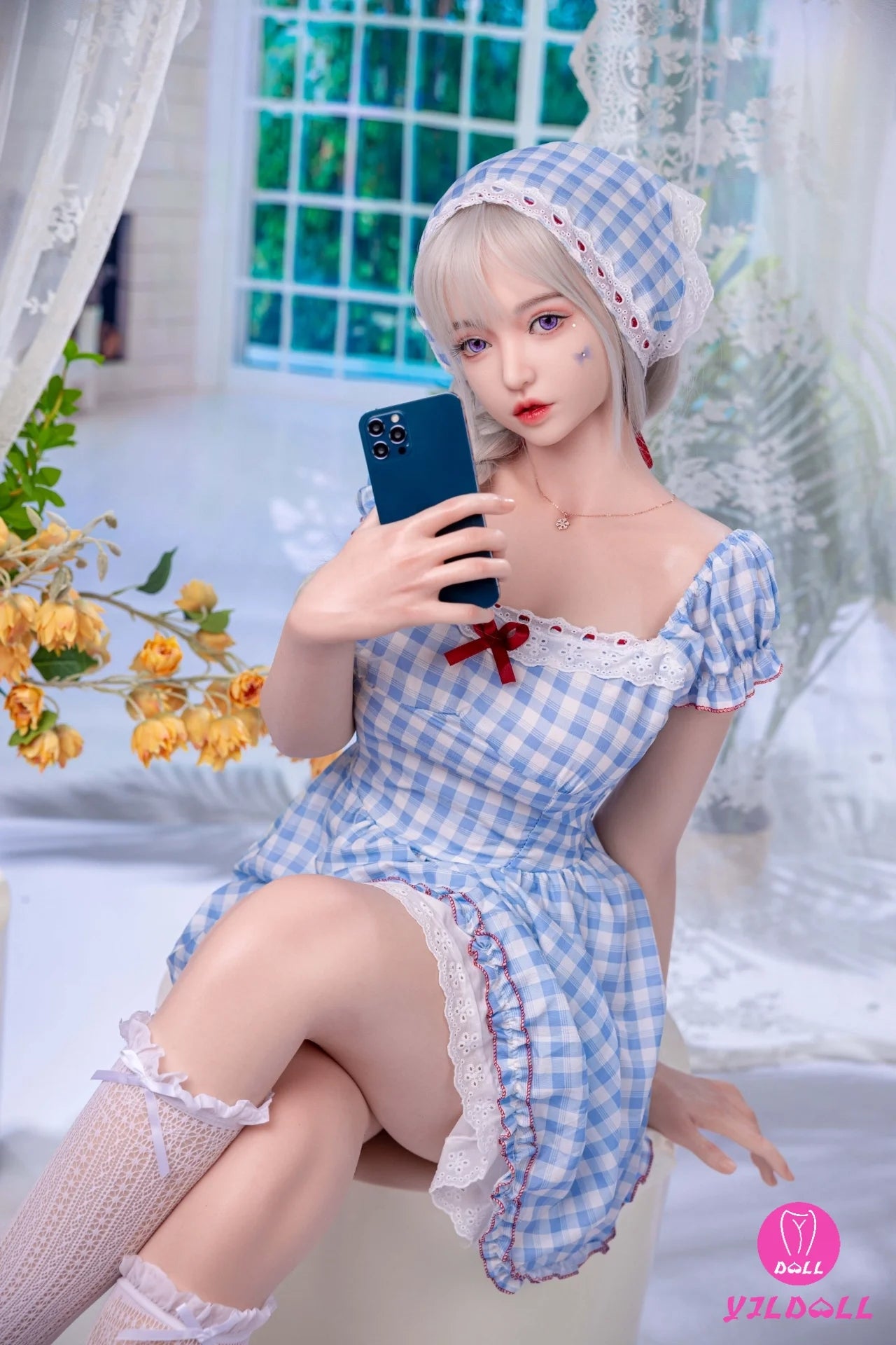 Lv Ling seksnukk (YJL Doll 168cm E-Cup #457 silikoon)