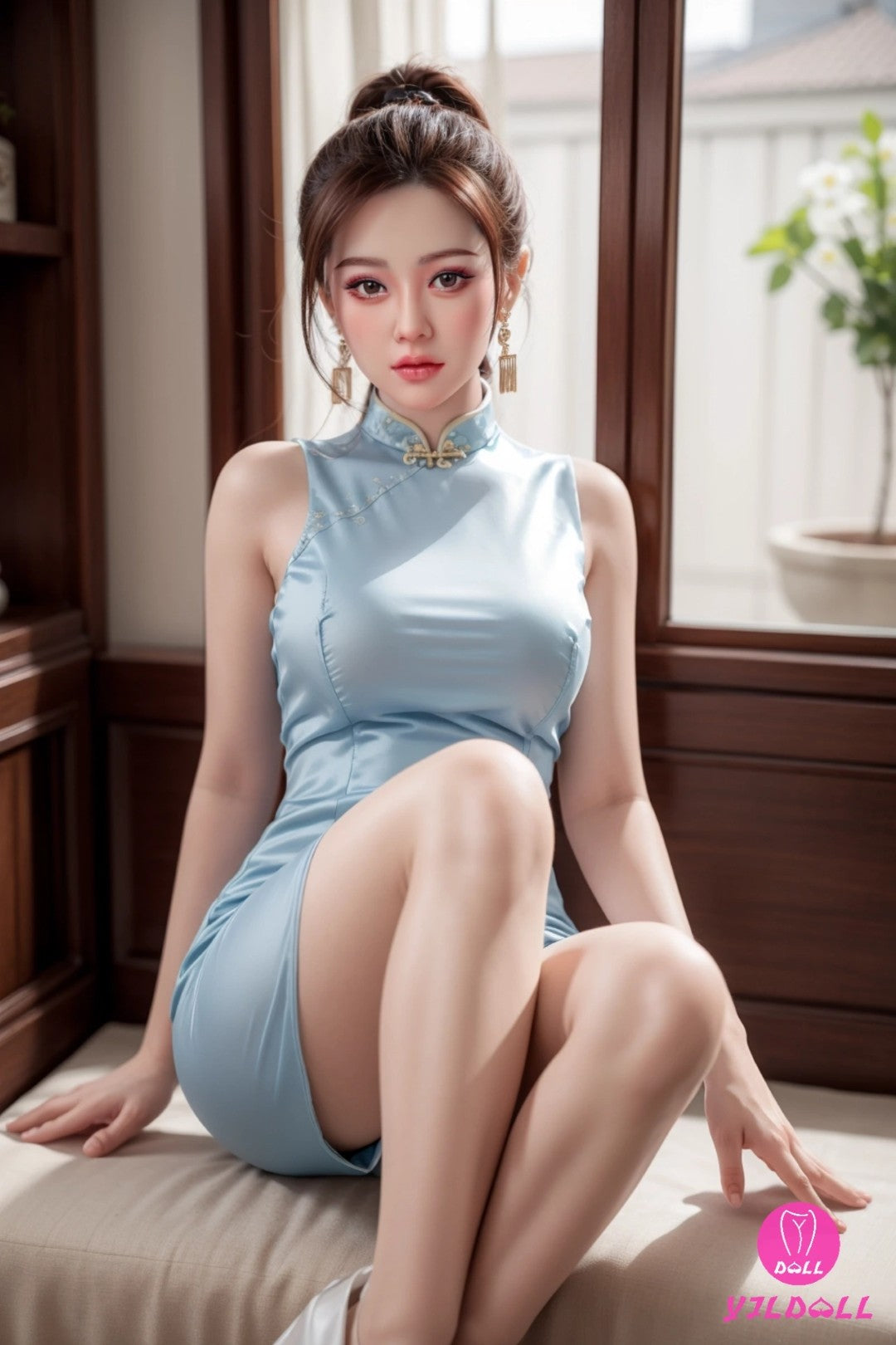 Serenity seksnukk (YJL Doll 168 cm D-Cup #413 silikoon)