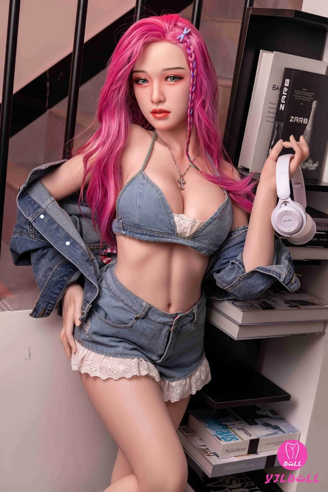 Hailey seksnukk (YJL Doll 168 cm E-Cup #372 silikoon)