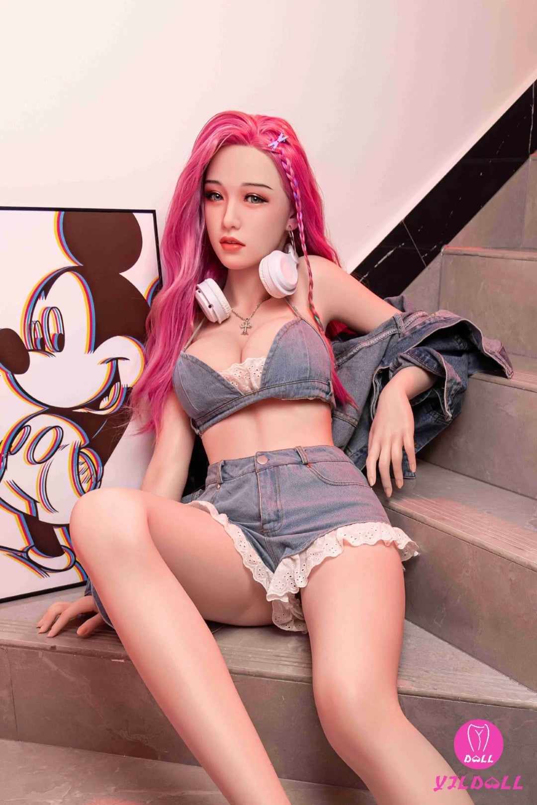 Hailey seksnukk (YJL Doll 168 cm E-Cup #372 silikoon)