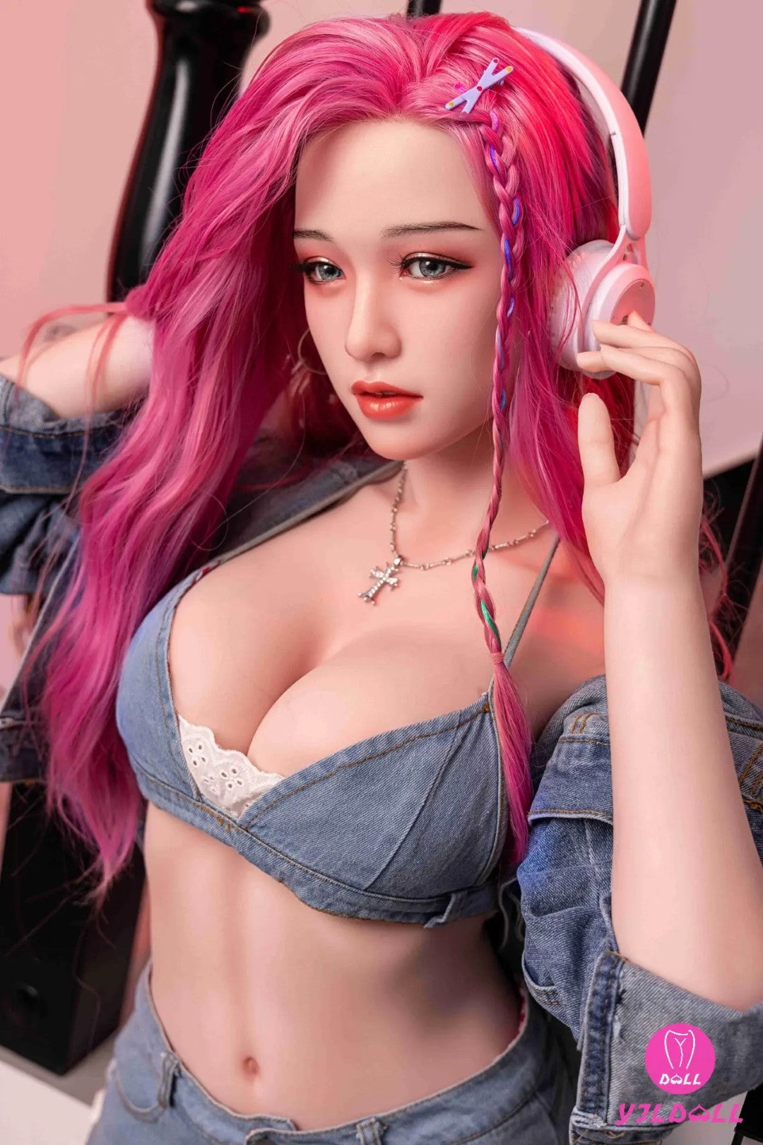 Hailey seksnukk (YJL Doll 168 cm E-Cup #372 silikoon)