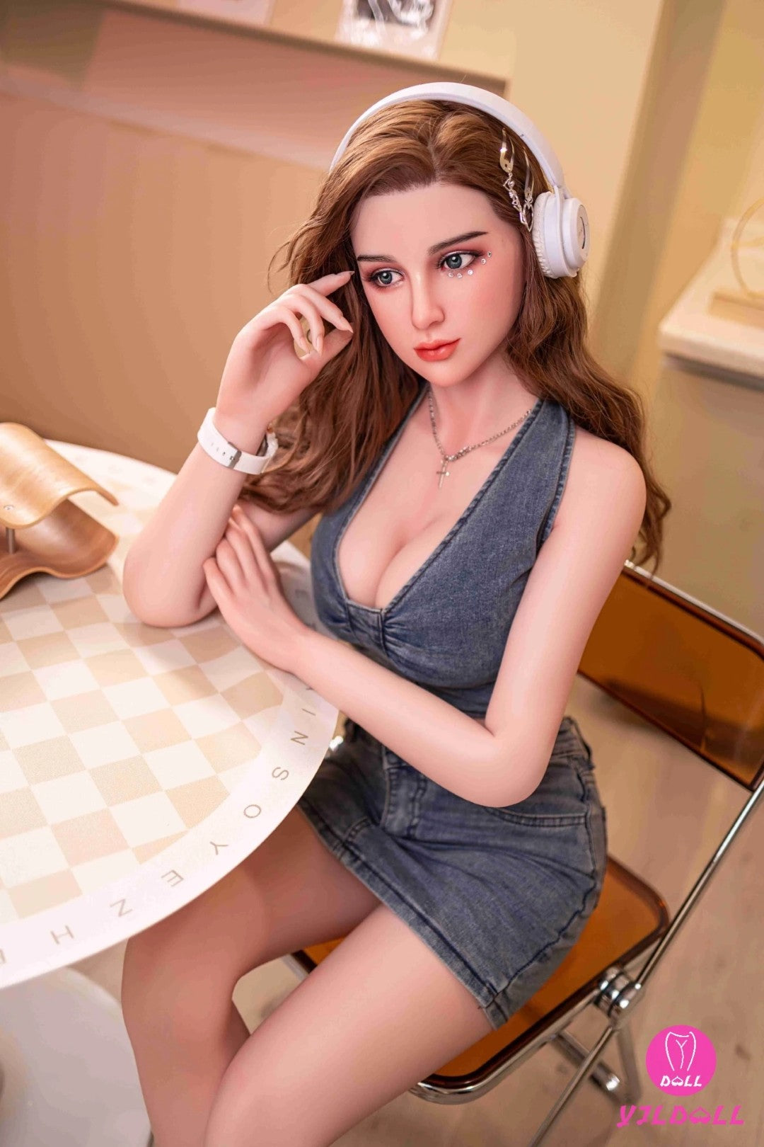 Ginna seksnukk (YJL Doll 168cm E-Cup #352 silikoon)