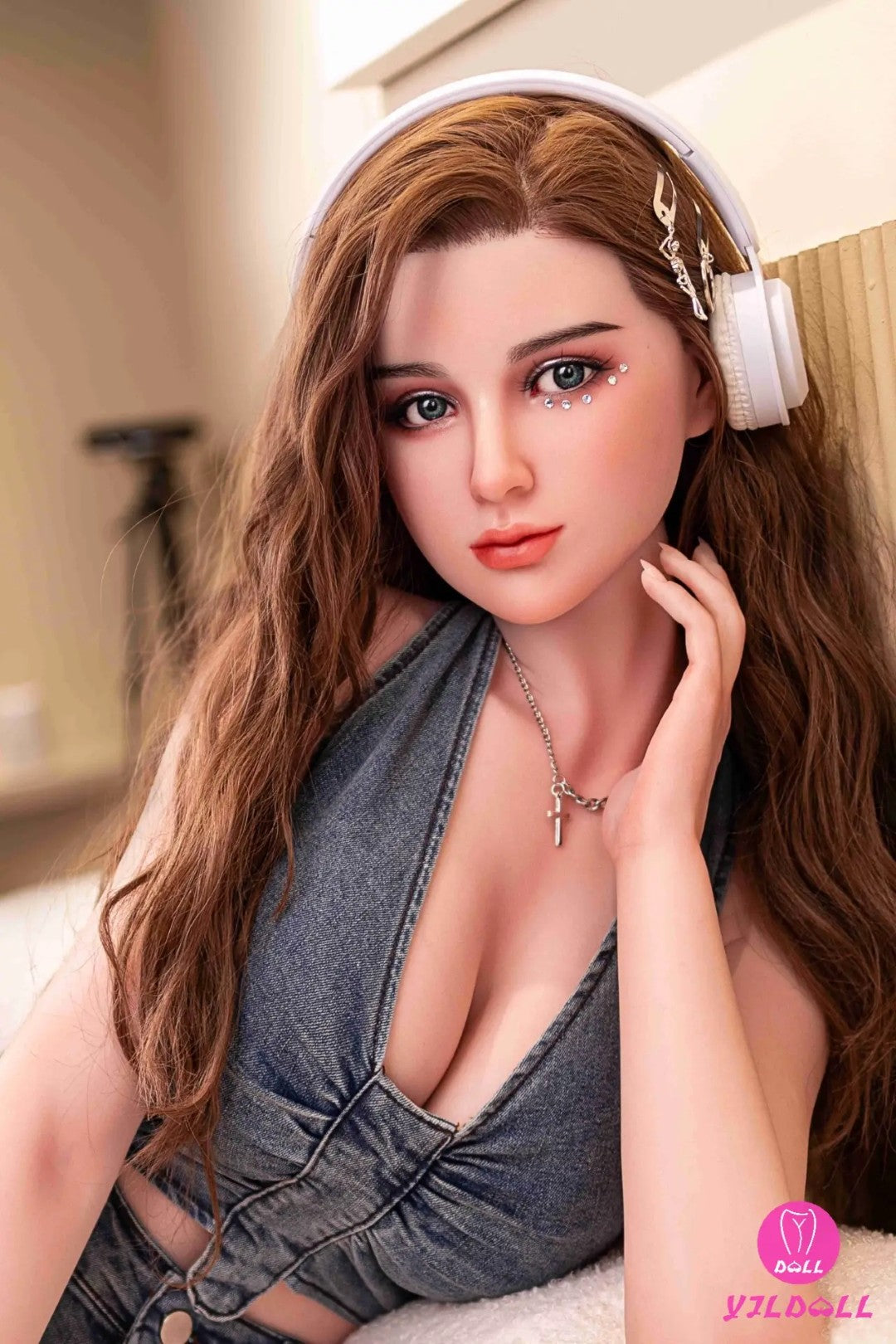 Ginna seksnukk (YJL Doll 168cm E-Cup #352 silikoon)