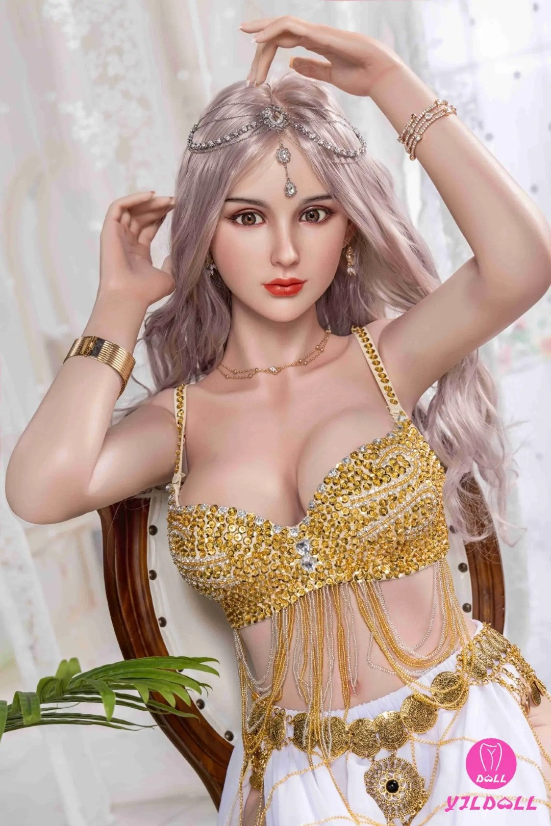 Valentina seksnukk (YJL Doll 168cm E-Cup #284 silikoon)