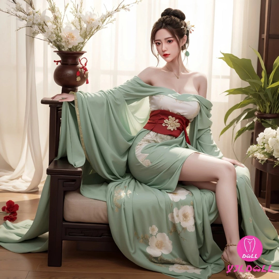 Fan Jing Sex Doll (YJL Doll 165 cm D-Cup #449 silikoon)