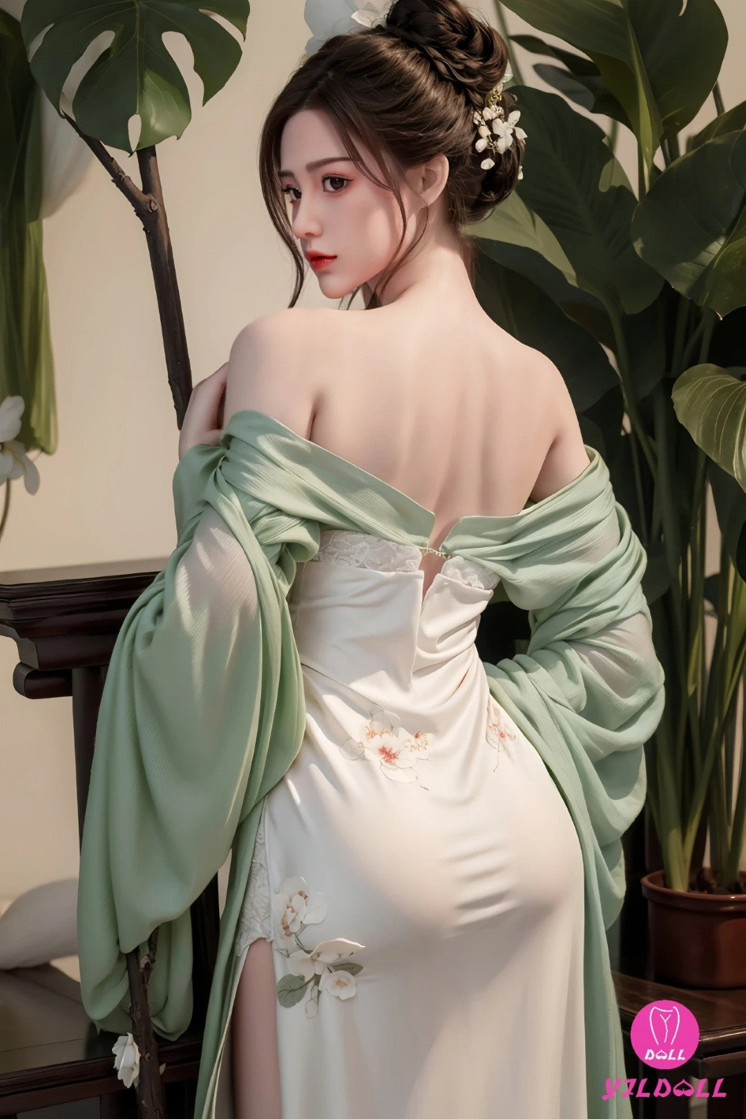 Fan Jing Sex Doll (YJL Doll 165 cm D-Cup #449 silikoon)