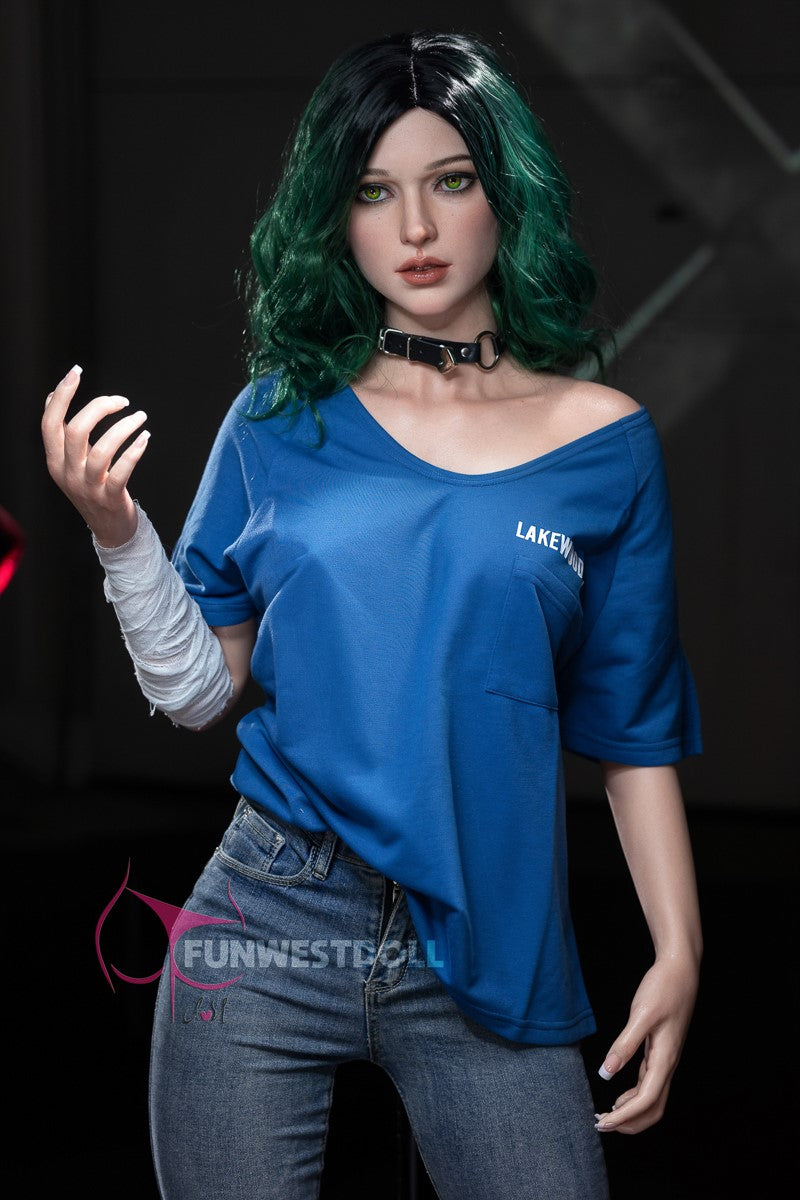 Alexa seksnukk (FunWest Doll 157 cm D-Cup #045S silikoon)