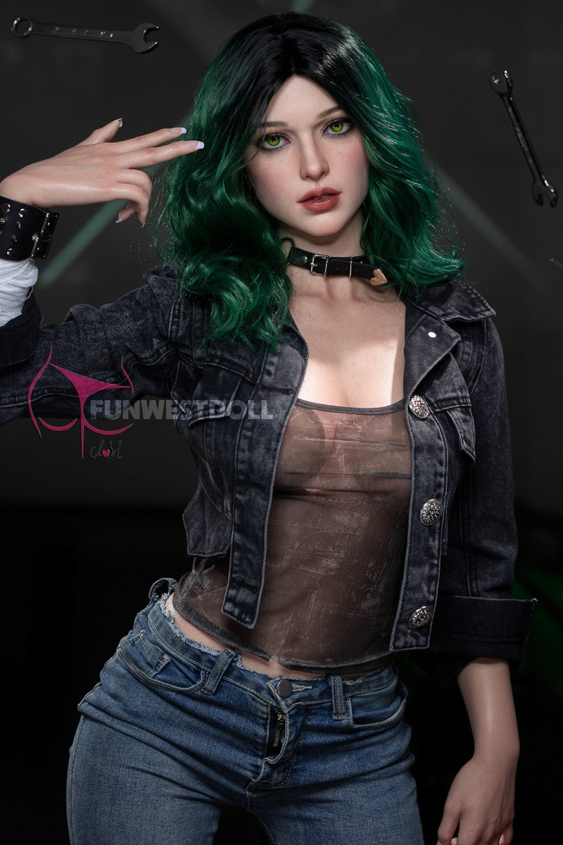 Alexa seksnukk (FunWest Doll 157 cm D-Cup #045S silikoon)
