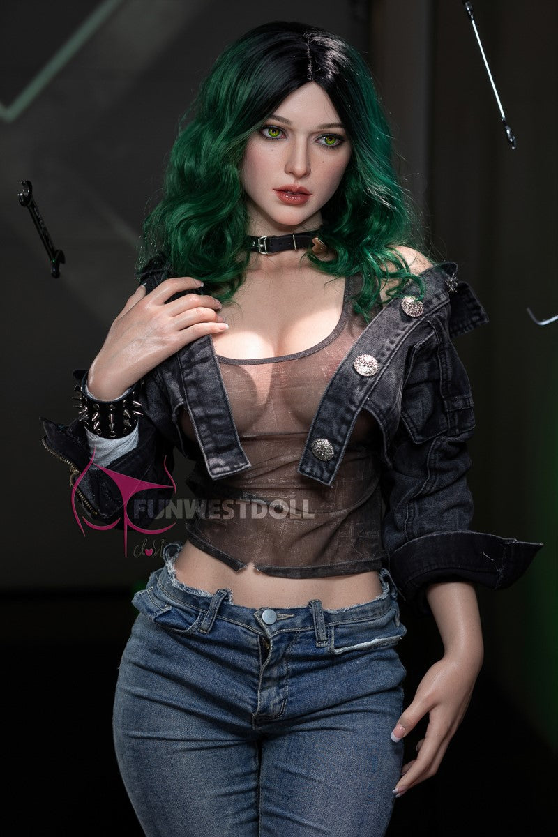 Alexa seksnukk (FunWest Doll 157 cm D-Cup #045S silikoon)