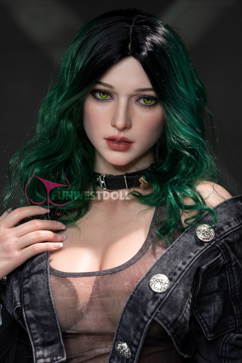 Alexa seksnukk (FunWest Doll 157 cm D-Cup #045S silikoon)