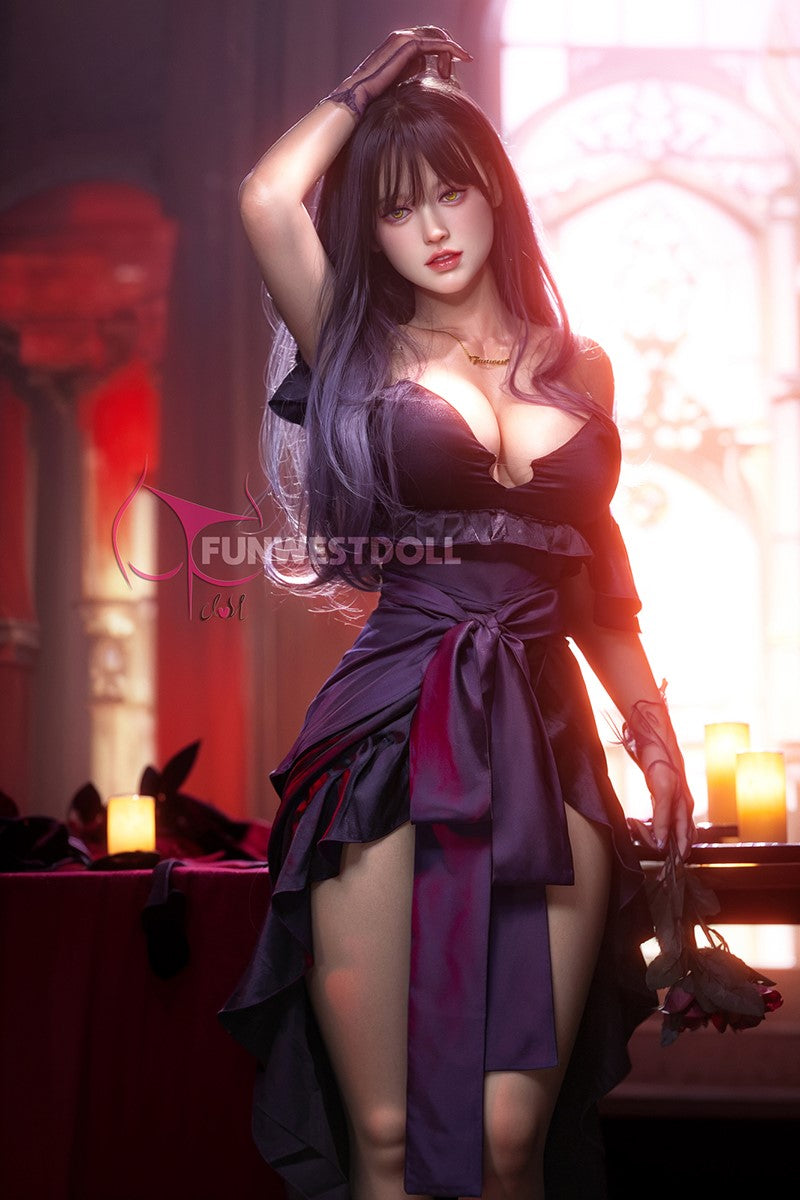 Chloe Sexdocka (FunWest Doll 160cm E-Kupa #035S Silikon)
