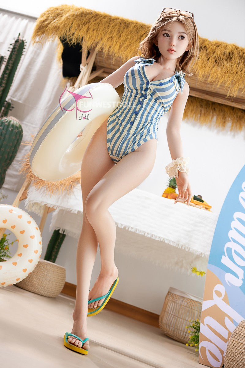 Nika seksnukk (FunWest Doll 152 cm D-Cup #053S silikoon)