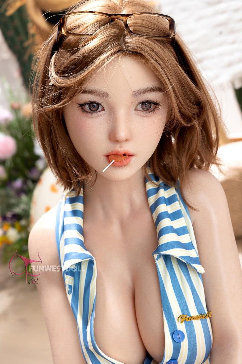 Nika seksnukk (FunWest Doll 152 cm D-Cup #053S silikoon)
