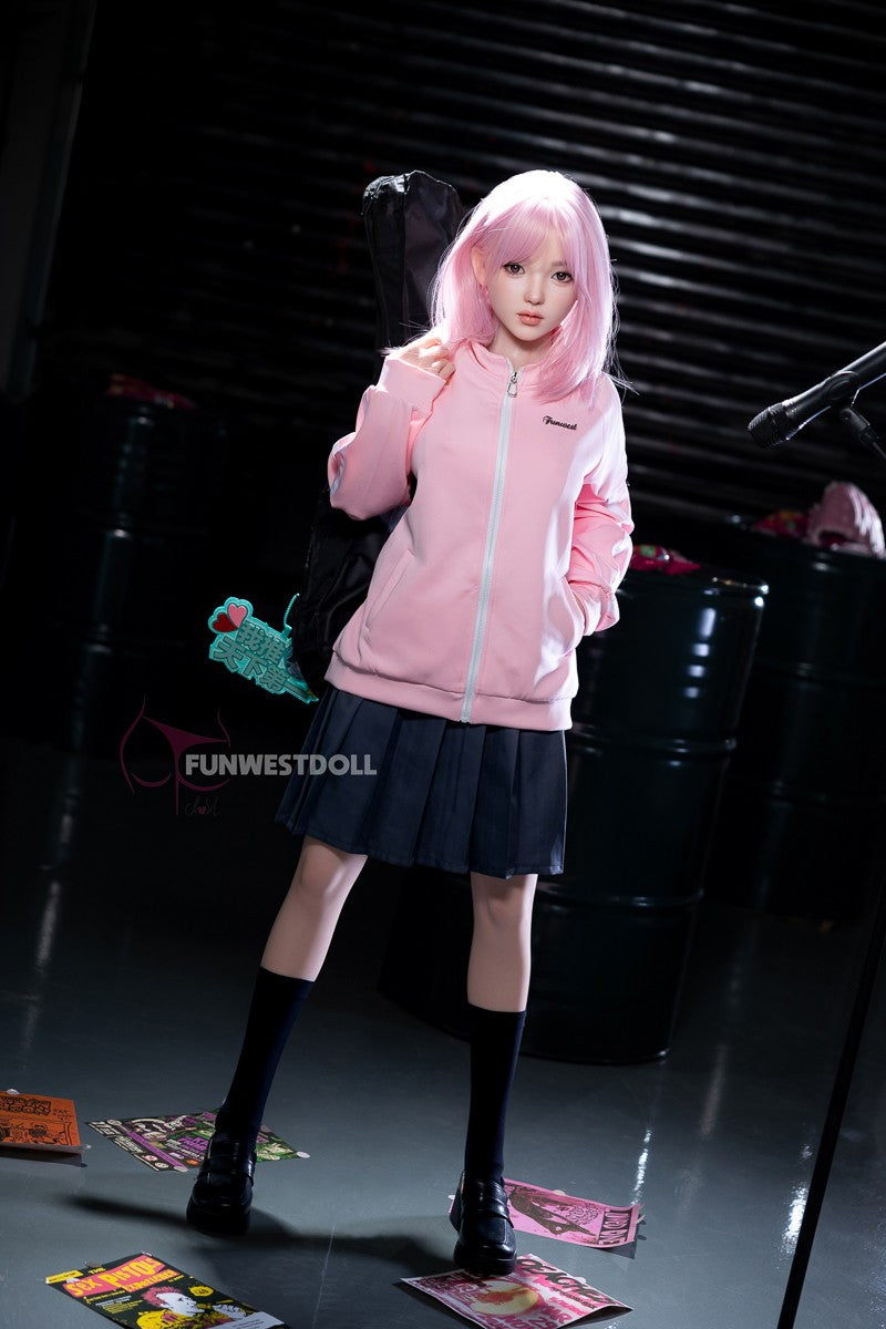 Nika seksnukk (FunWest Doll 152 cm D-Cup #053S silikoon) EXPRESS