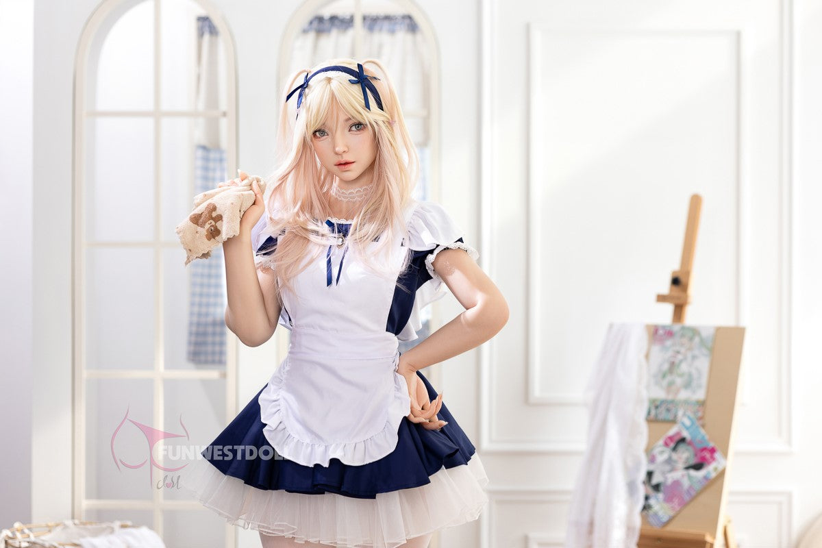 Giselle seksnukk (FunWest Doll 159 cm A-karikas #056SJ RST silikoon)