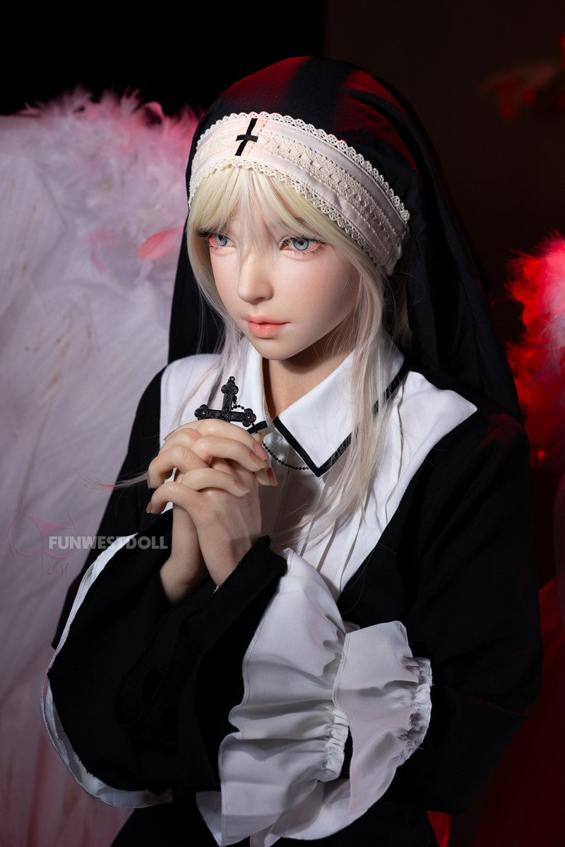 Giselle seksnukk (FunWest Doll 159 cm A-karikas #056SJ RST silikoon)