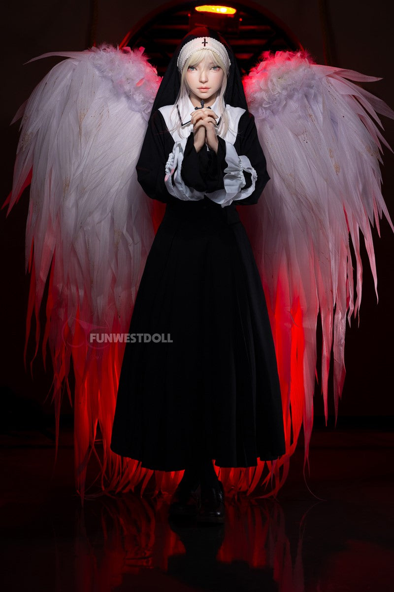 Giselle seksnukk (FunWest Doll 159 cm A-karikas #056SJ RST silikoon)