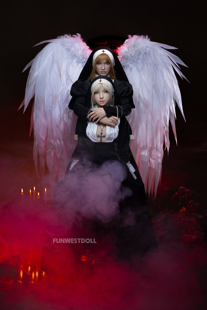 Giselle seksnukk (FunWest Doll 159 cm A-karikas #056SJ RST silikoon)