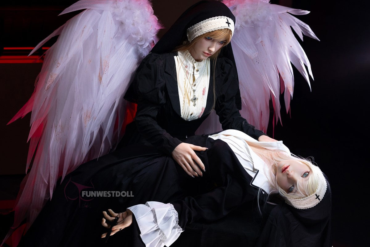 Giselle seksnukk (FunWest Doll 159 cm A-karikas #056SJ RST silikoon)