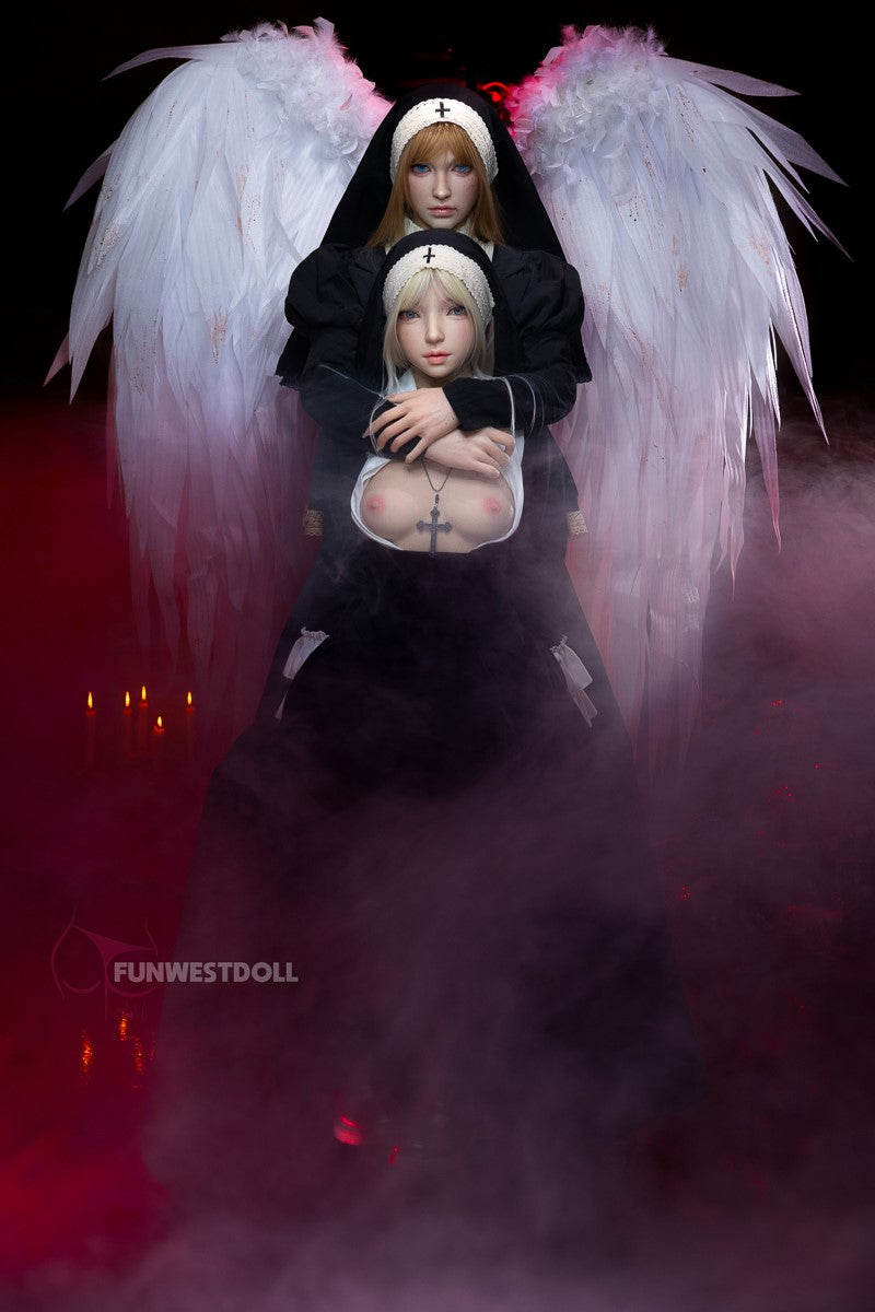 Giselle seksnukk (FunWest Doll 159 cm A-karikas #056SJ RST silikoon)