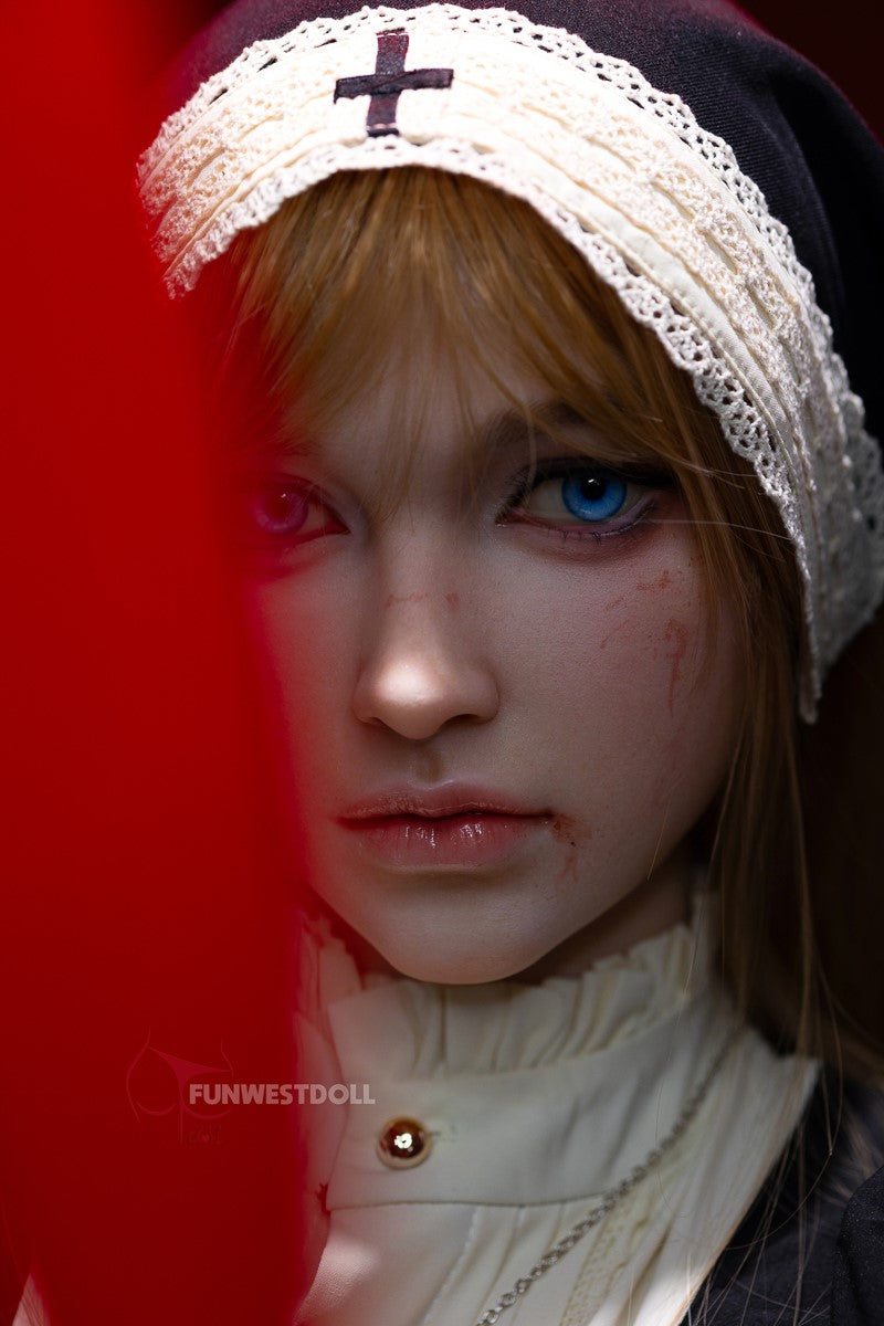 Bella seksnukk (FunWest Doll 159 cm A-Cup #037S RST silikoon)