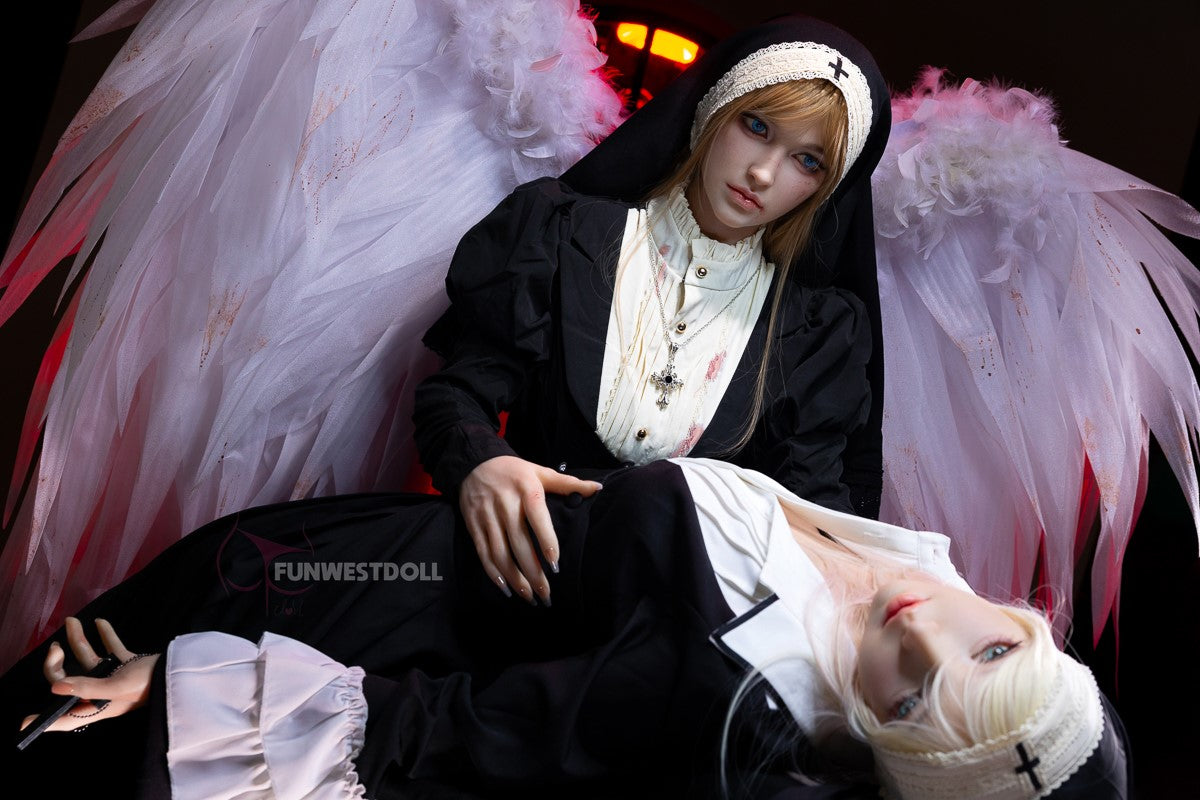Bella seksnukk (FunWest Doll 159 cm A-Cup #037S RST silikoon)
