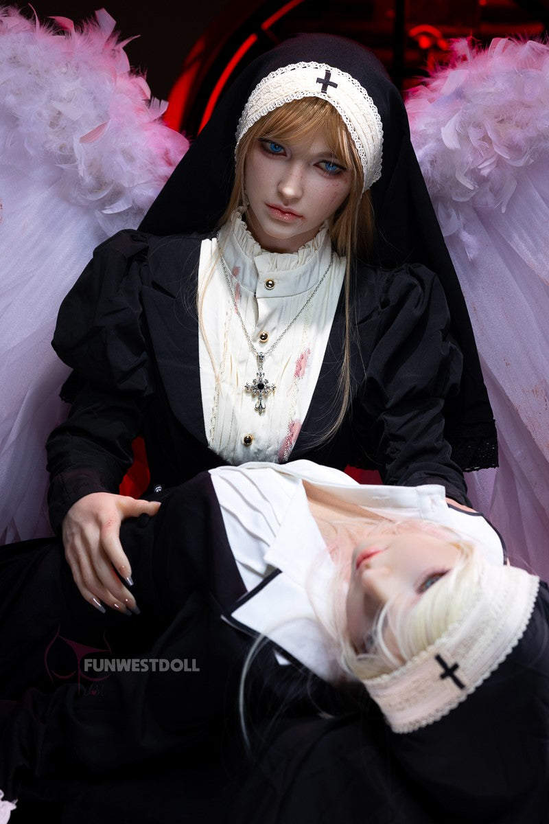 Bella seksnukk (FunWest Doll 159 cm A-Cup #037S RST silikoon)