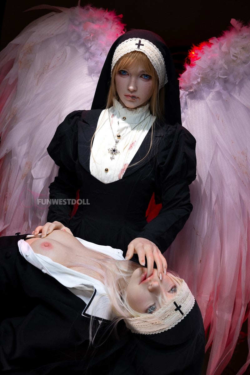Bella seksnukk (FunWest Doll 159 cm A-Cup #037S RST silikoon)