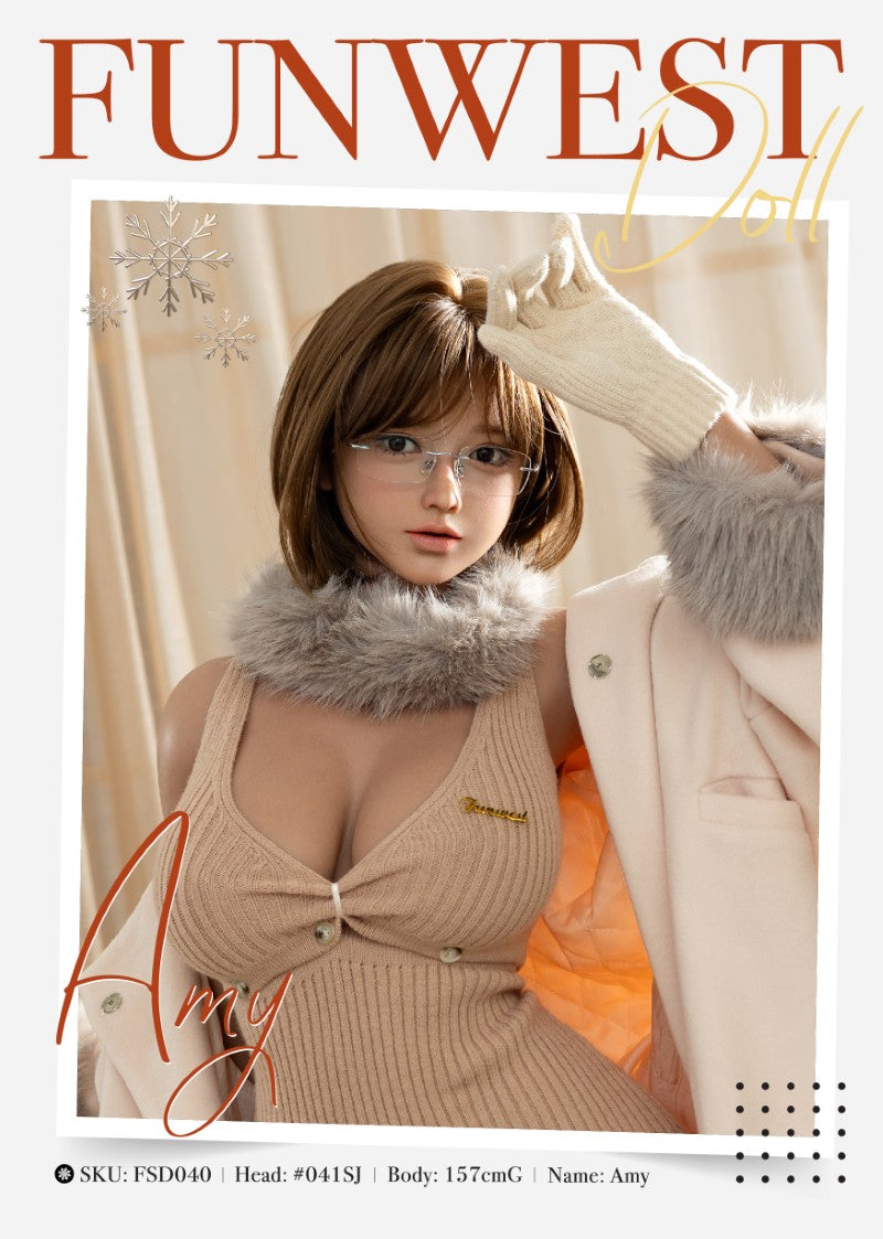 Amy Sex Doll (FunWest Doll 157 cm G-Cup #041SJ RST silikoon)