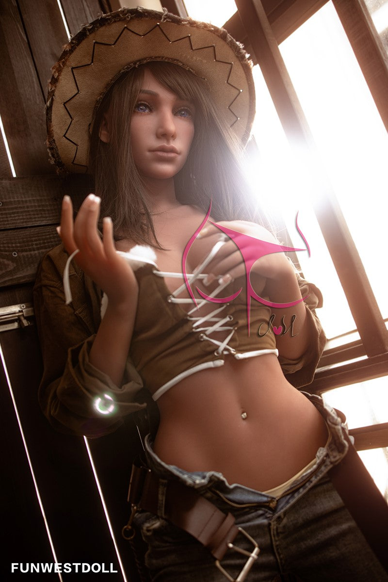 Chyna seksnukk (FunWest Doll 158 cm C-Cup #021 TPE)