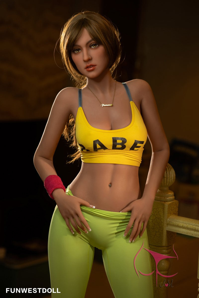 Jasmine seksnukk (FunWest Doll 165 cm C-Cup #027 TPE)