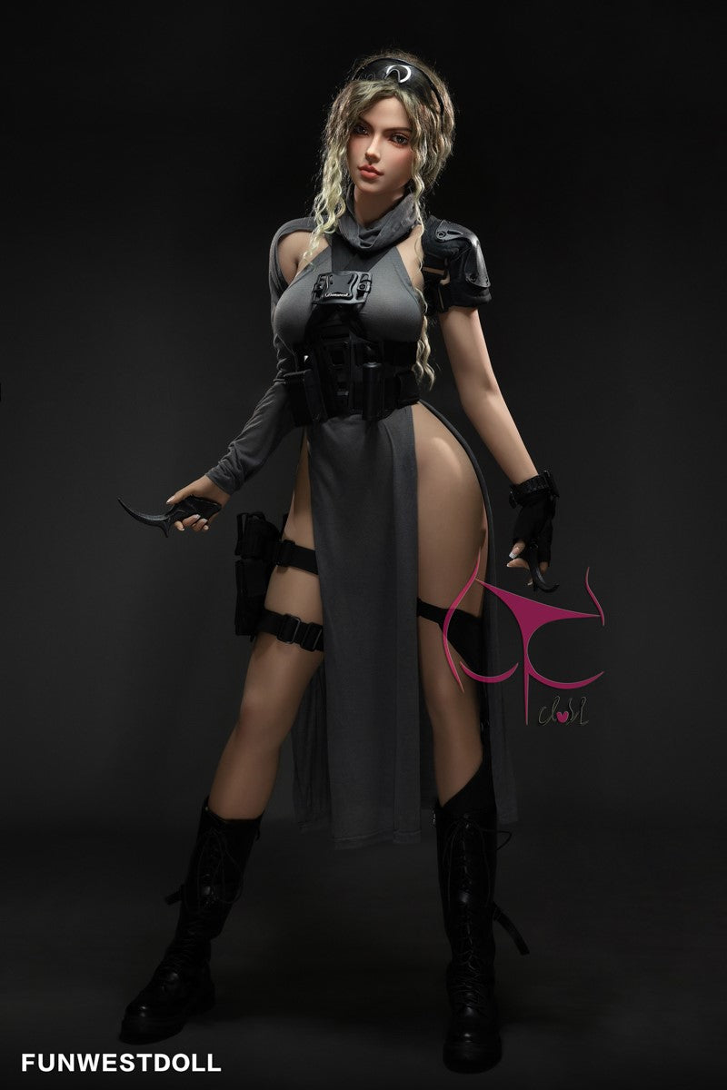 Lexie seksnukk (FunWest Doll 165 cm C-Cup #026 TPE)