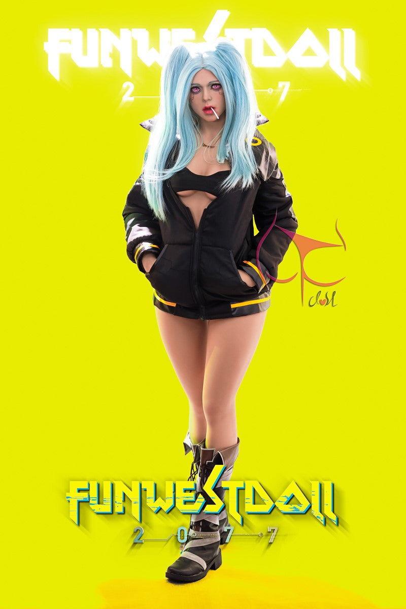 Rebecca seksnukk (FunWest Doll 157 cm C-Cup #030 TPE)