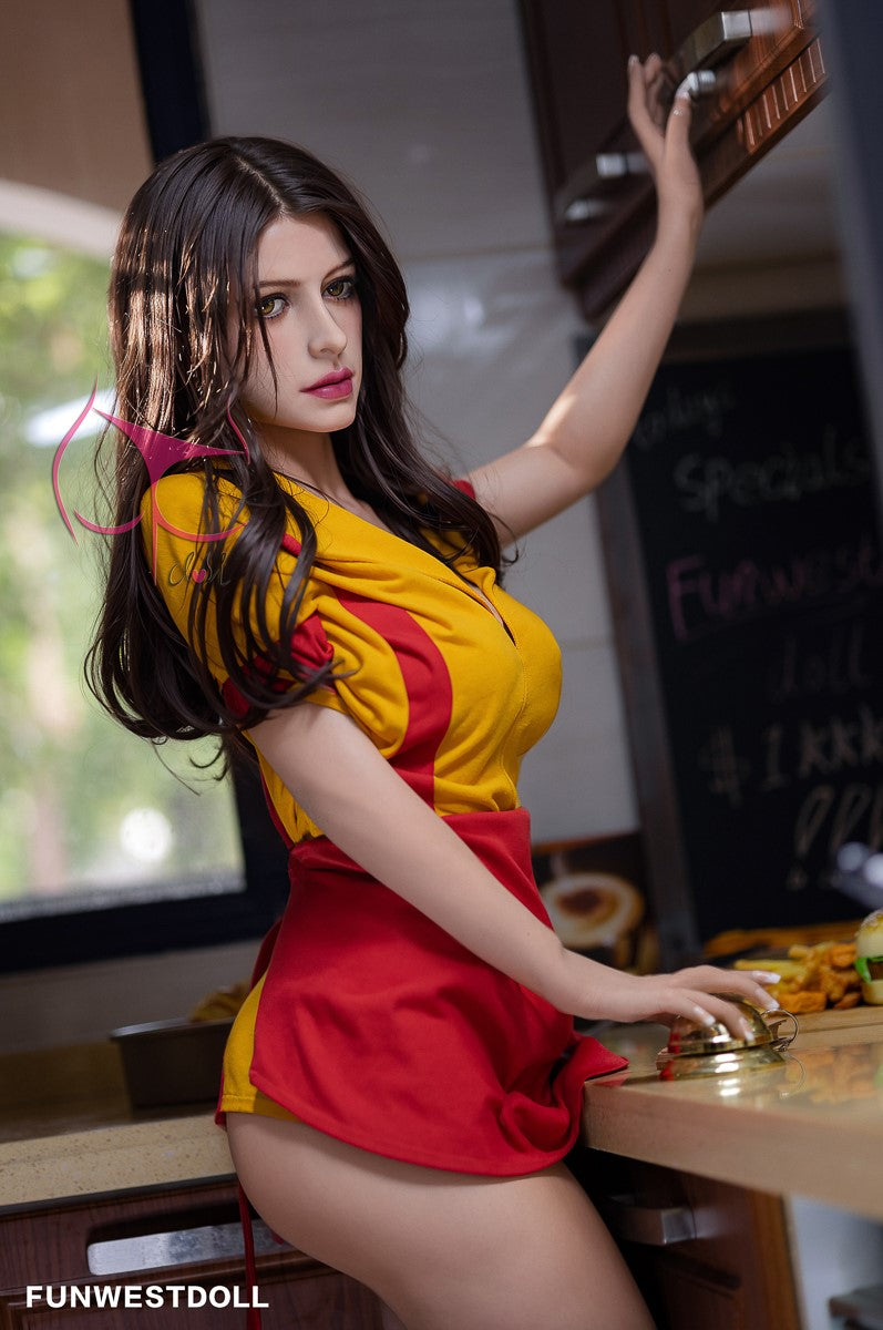 Zoey seksnukk (FunWest Doll 155 cm F-Cup #034 TPE)