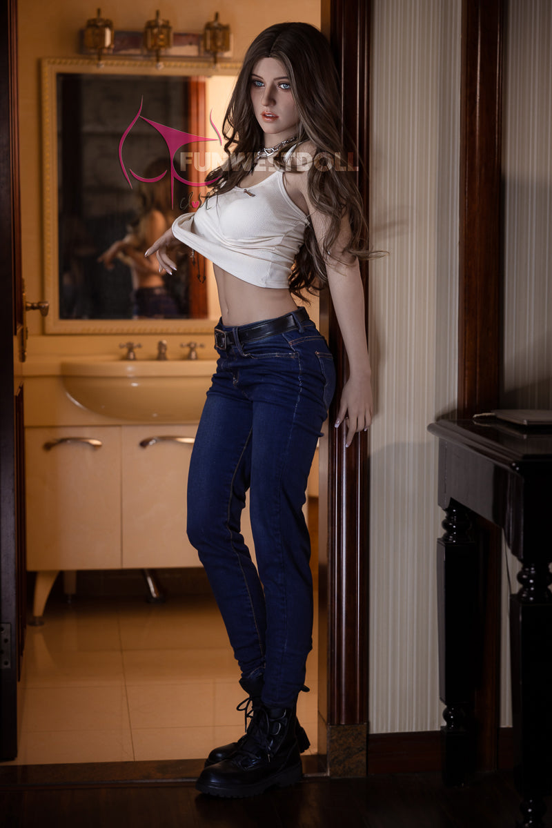Jasmine seksnukk (FunWest Doll 159 cm A-Cup #027 S-TPE) EXPRESS