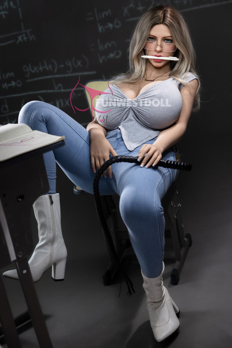 Zoey seksnukk (FunWest Doll 165 cm K-Cup #034 TPE)