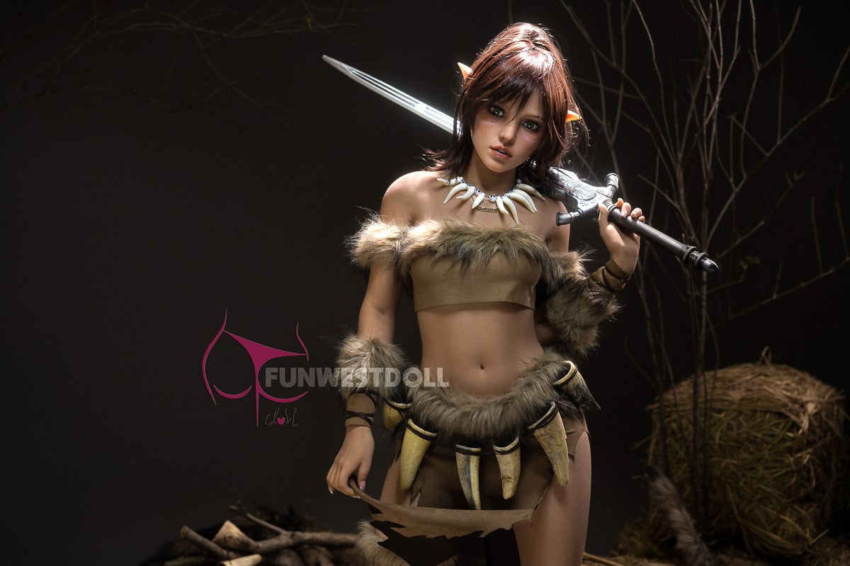 Kylie seksnukk (FunWest Doll 159 cm A-Cup #040 TPE)