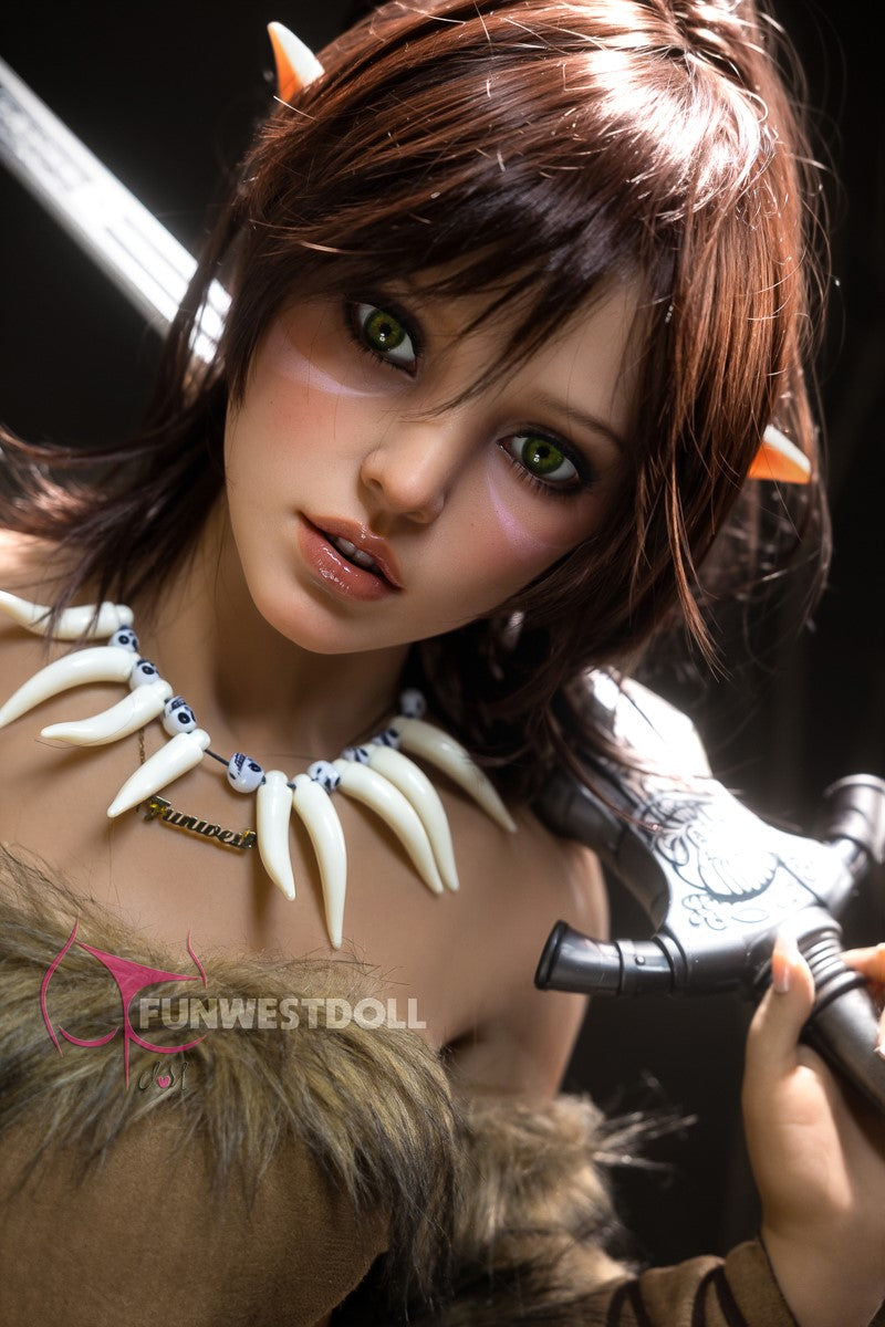 Kylie seksnukk (FunWest Doll 159 cm A-Cup #040 TPE)