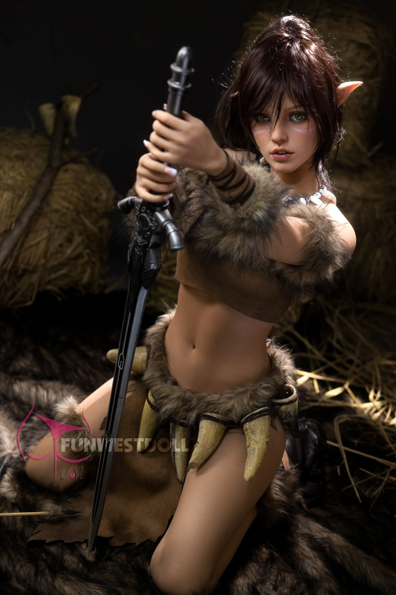 Kylie seksnukk (FunWest Doll 159 cm A-Cup #040 TPE)