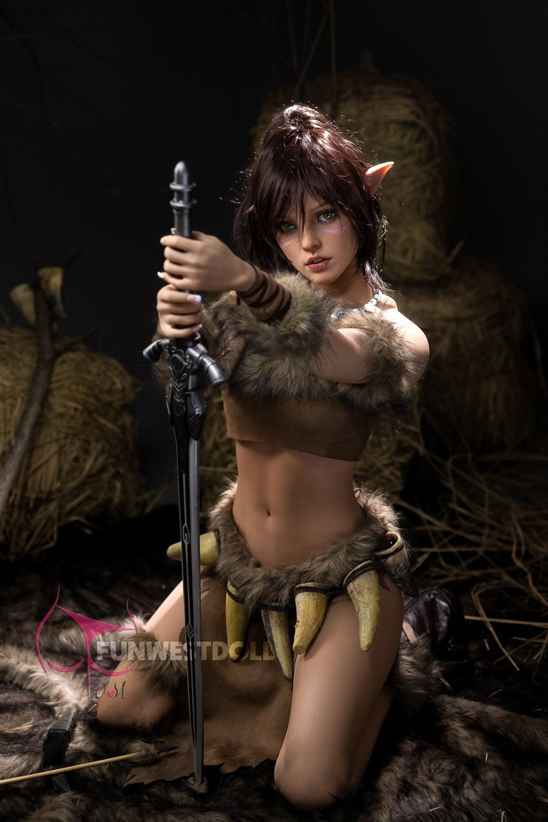 Kylie seksnukk (FunWest Doll 159 cm A-Cup #040 TPE)