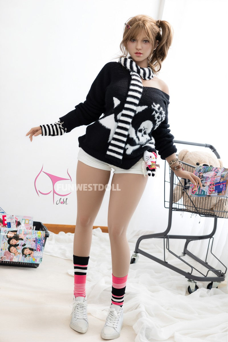 Clara seksnukk (FunWest Doll 163 cm G-Cup #050 TPE)