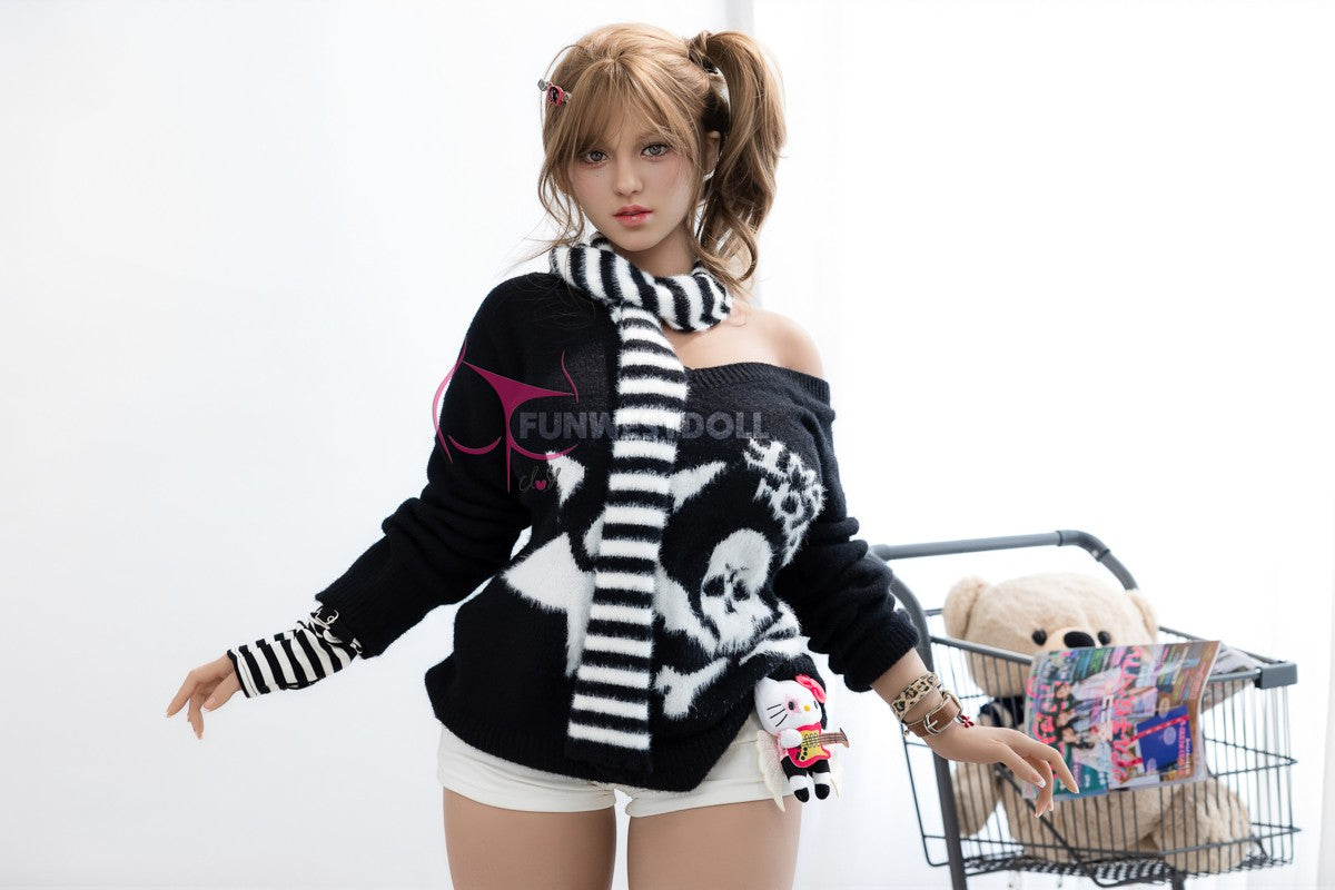 Clara seksnukk (FunWest Doll 163 cm G-Cup #050 TPE)