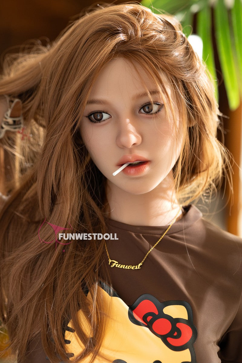 Clara seksnukk (FunWest Doll 159 cm A-Cup #050 TPE)