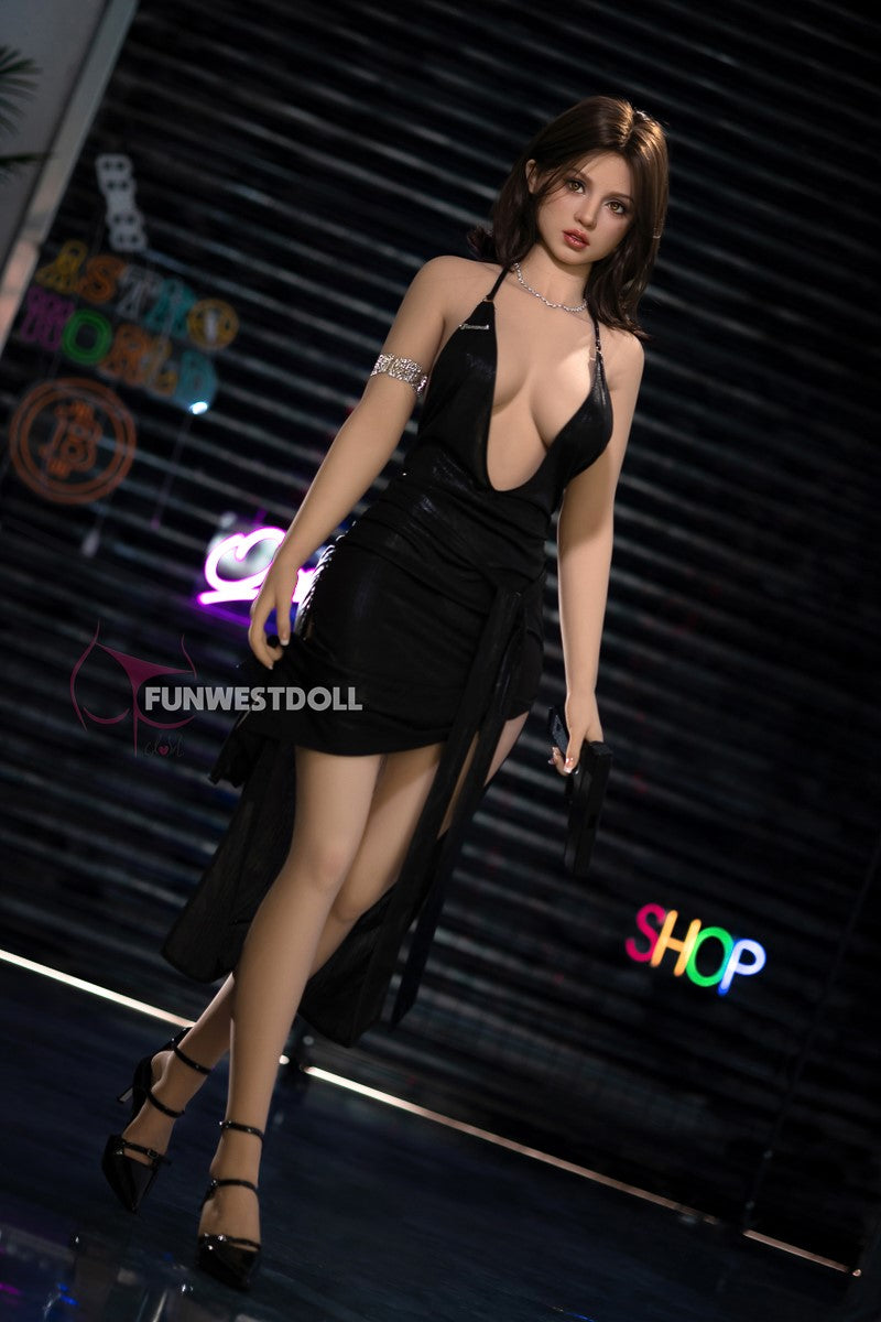Lyra seksnukk (FunWest Doll 159 cm F-Cup #054 TPE)