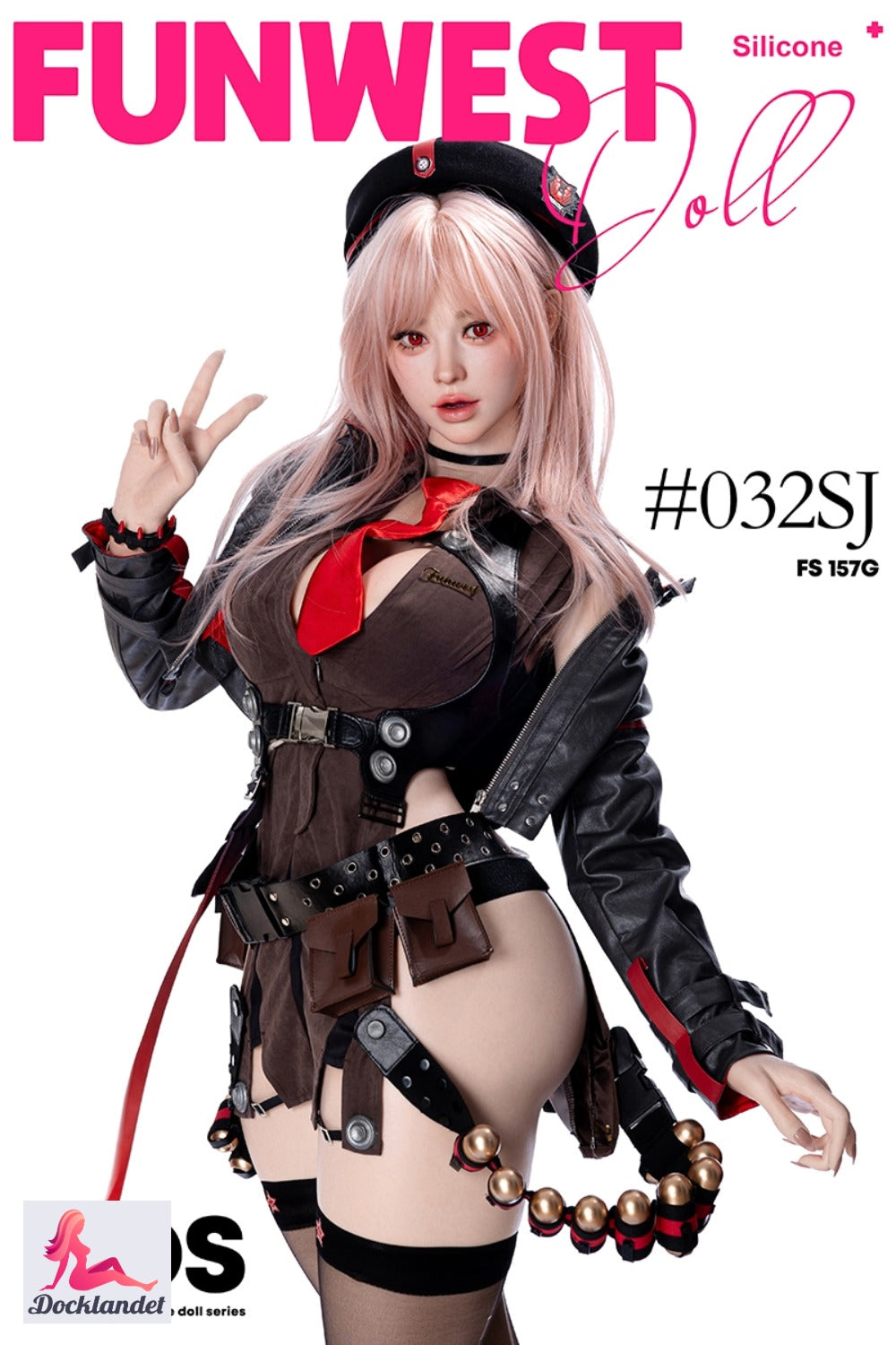 Lucy Sexdocka (FunWest Doll 157cm G-Kupa #032SJ RST Silikon)