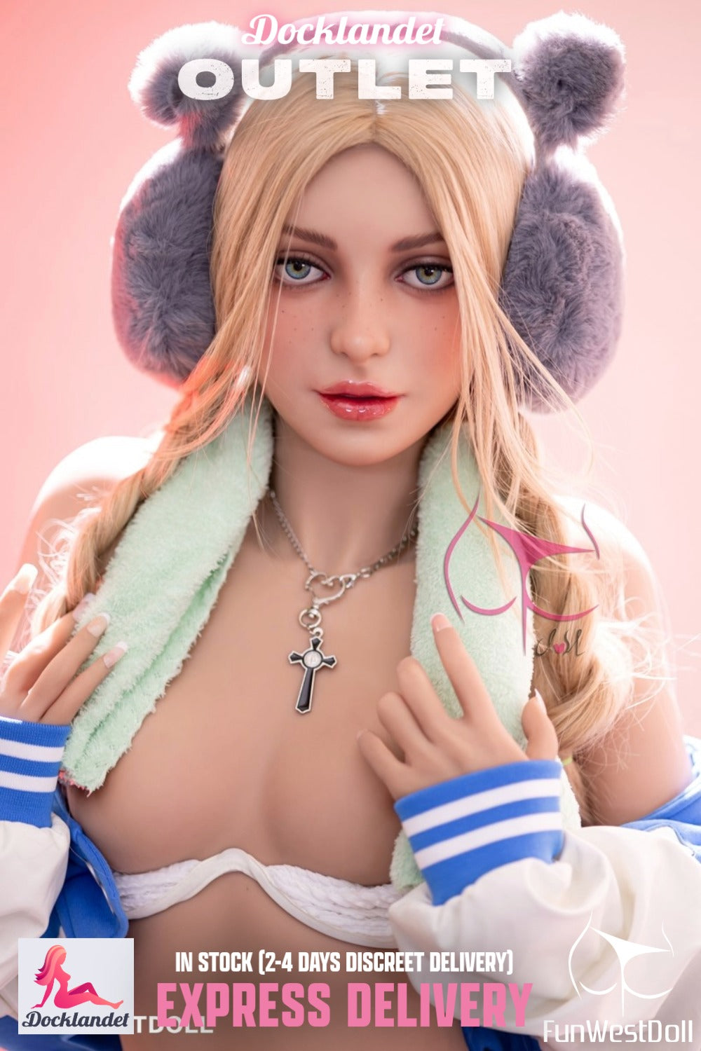 Eudora Sexdocka (FunWest Doll 159cm A-Kupa #031 S-TPE) EXPRESS OUTLET