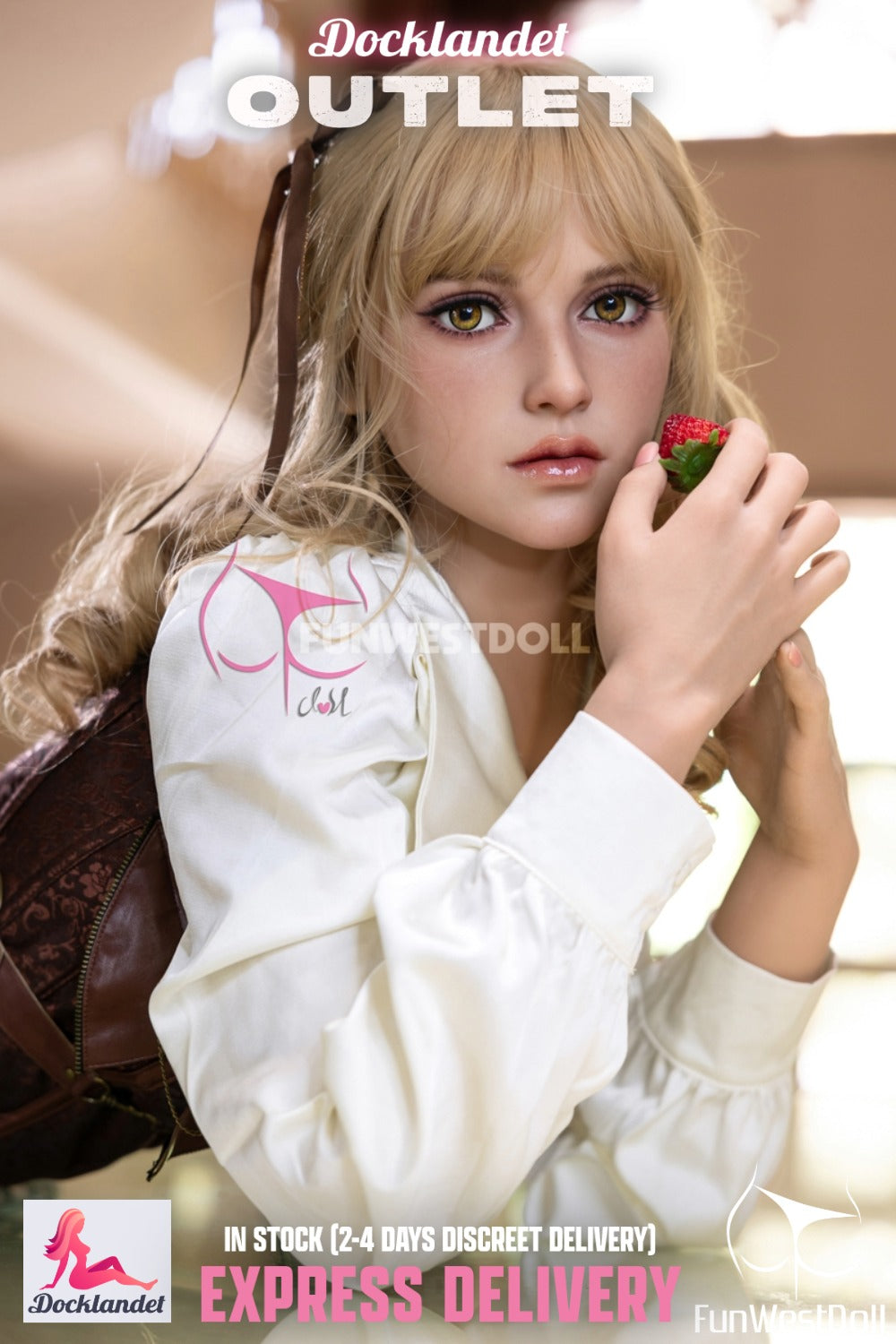 Bella Sexdocka (FunWest Doll 157cm C-Kupa #037 S-TPE) EXPRESS OUTLET