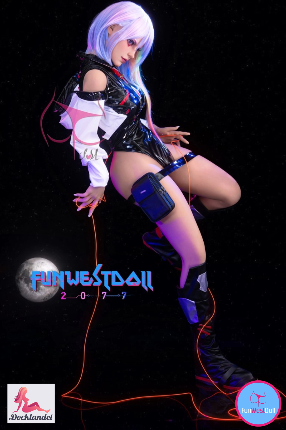 Lucy seksnukk (FunWest Doll 155 cm F-Cup #026 TPE)