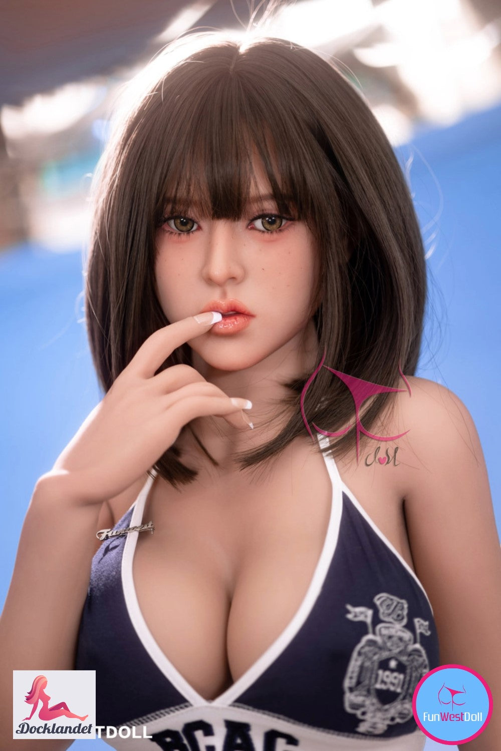 Darlene seksnukk (FunWest Doll 155 cm F-Cup #028 TPE)